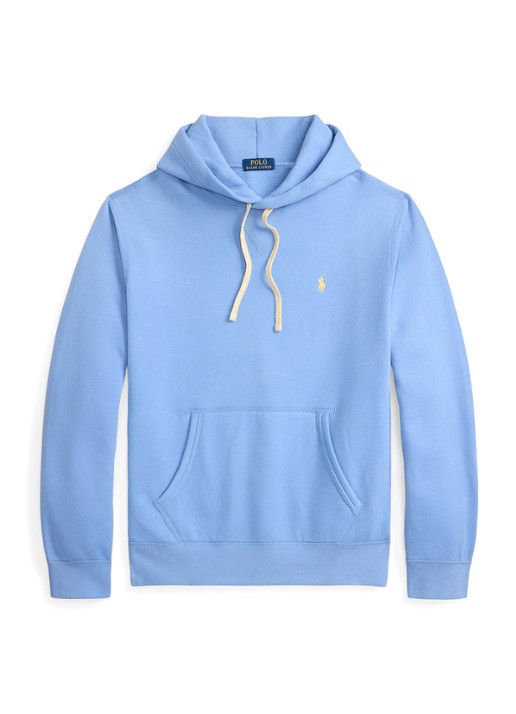 Ralph Lauren Hoodie met logoborduring - voorkant 4 bristol blue / blauw