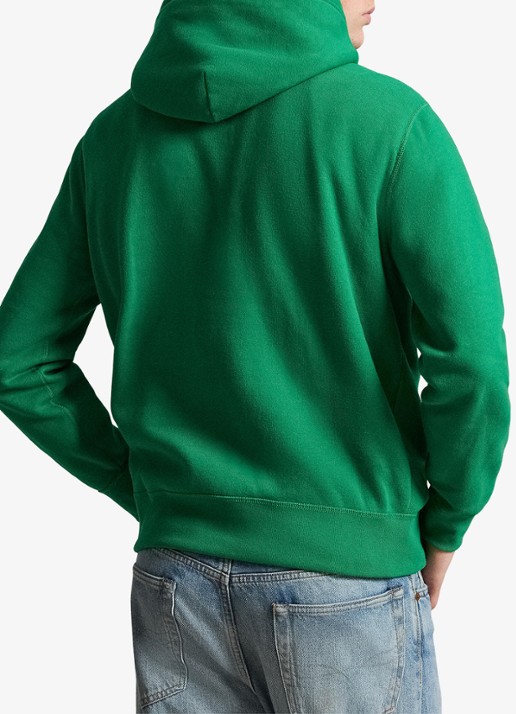 Ralph Lauren Hoodie met logoborduring - achterkant billiard