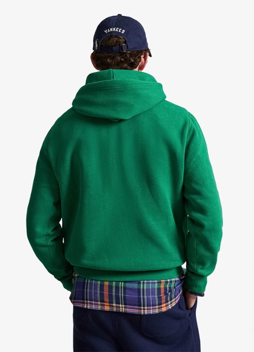 Ralph Lauren Hoodie met logoborduring - achterkant 5 erin green / groen
