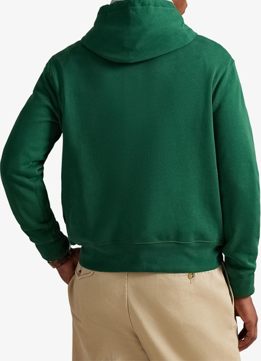 Ralph Lauren Hoodie met logoprint - achterkant 5 new forest / donkergroen