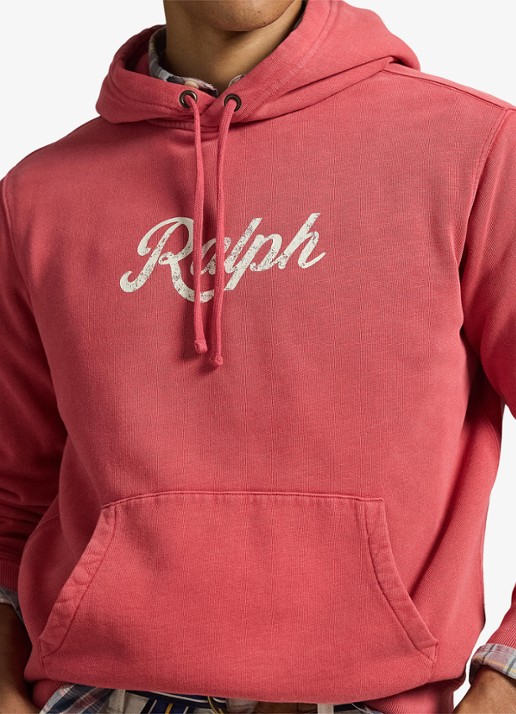 Ralph Lauren Hoodie met logoprint - detail 5 nantucket red-2xpp