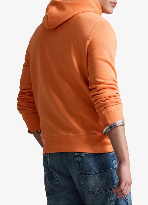 Ralph Lauren Hoodie met logoprint - achterkant 3 poppy / oranje