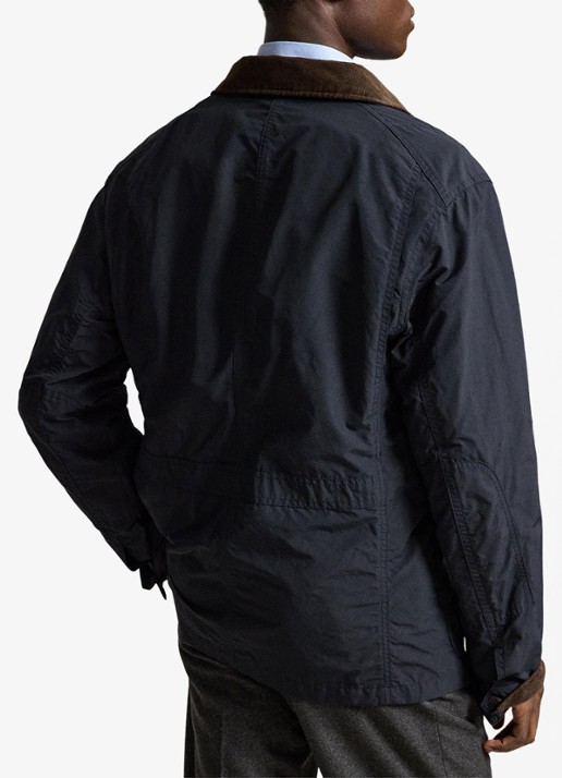 Ralph Lauren Jack met details van corduroy en opgestikte zakken - achterkant 5 collection navy / blauw