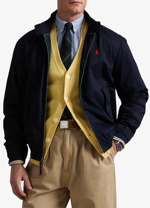 Ralph Lauren Jack met klepzakken en logoborduring