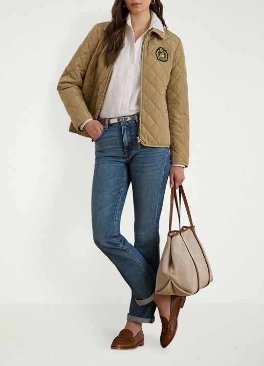 Ralph Lauren Jack met quilt patroon - detail 3 beige