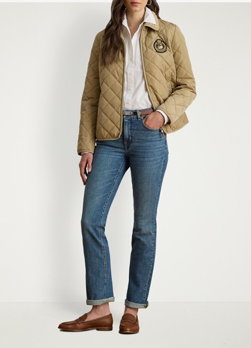 Ralph Lauren Jack met quilt patroon - voorkant 8 beige