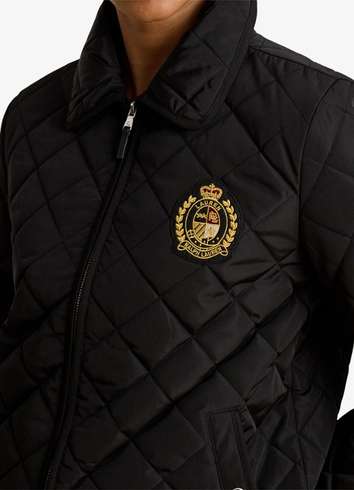 Ralph Lauren Jack met quilt patroon - detail 3 zwart