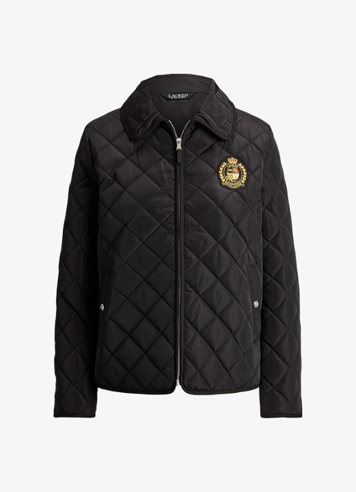 Ralph Lauren Jack met quilt patroon - voorkant 4 zwart