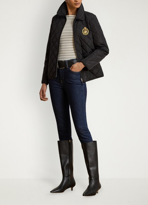 Ralph Lauren Jack met quilt patroon - voorkant 5 zwart