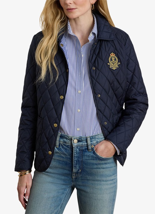 Ralph Lauren Jack met quiltpatroon en steekzakken