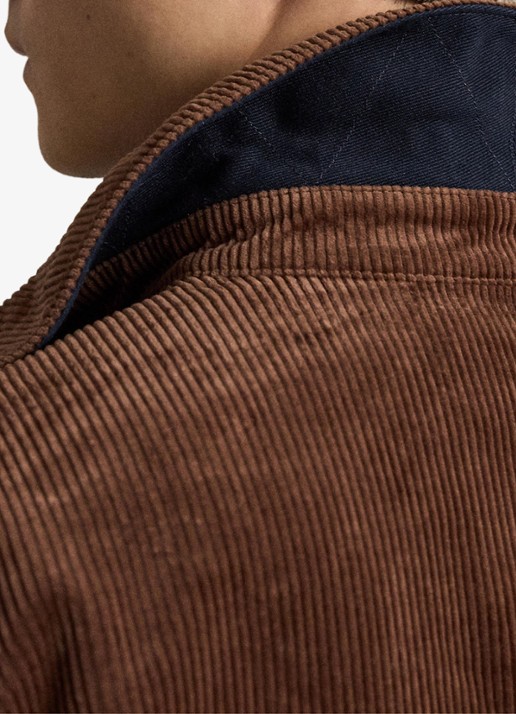 Ralph Lauren Jack van corduroy met logoborduring - detail 4 pale russet / bruin