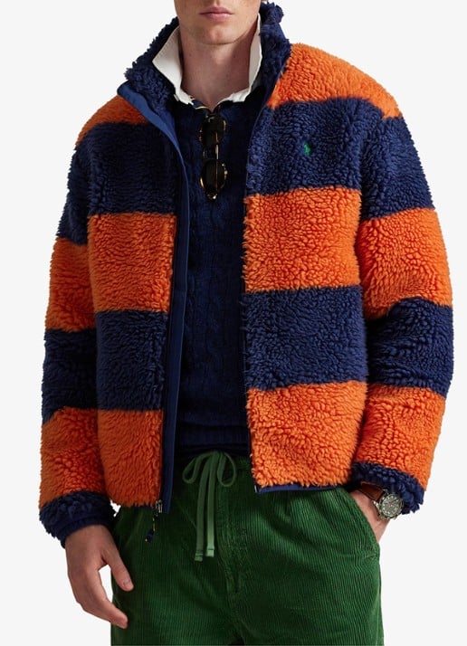 Ralph Lauren Jack van fleece met streepprint