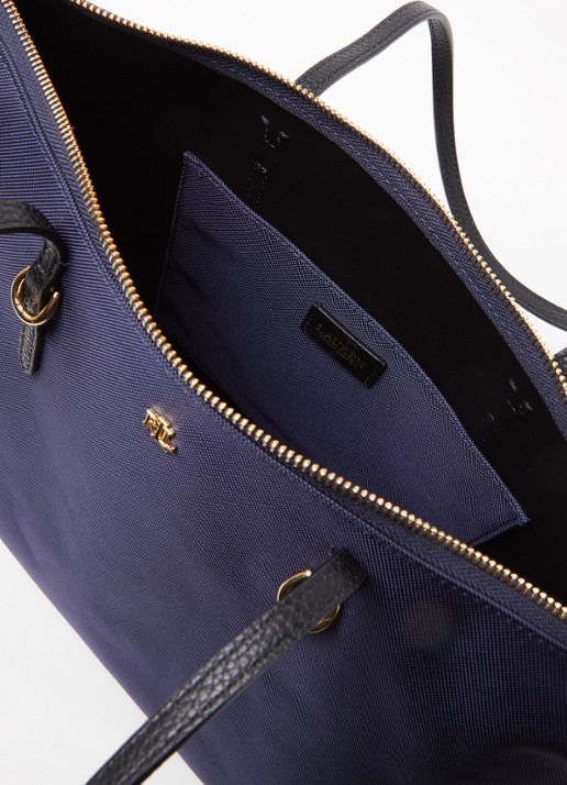Ralph Lauren Keaton schoudertas met logo - detail 3 donkerblauw