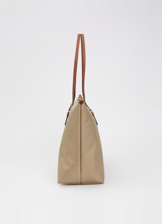 Ralph Lauren Keaton shopper met logo - detail 4 zand