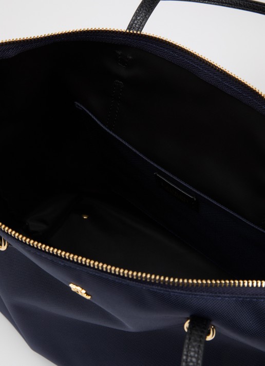 Ralph Lauren Keaton shopper met logo - detail 2 donkerblauw