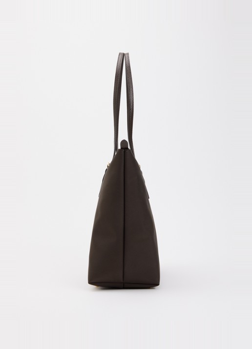 Ralph Lauren Keaton shopper met logo - detail 4 bruin