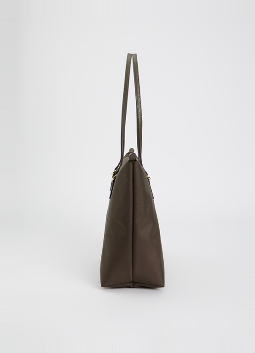 Ralph Lauren Keaton shopper met logo - detail 2 groen