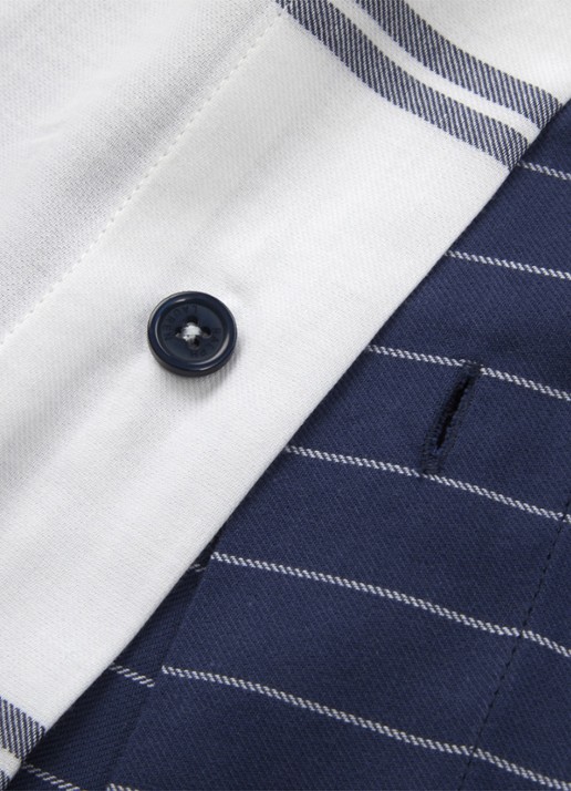 Ralph Lauren Kerrigan dekbedovertrek - exclusief kussenslopen - detail 4 donkerblauw