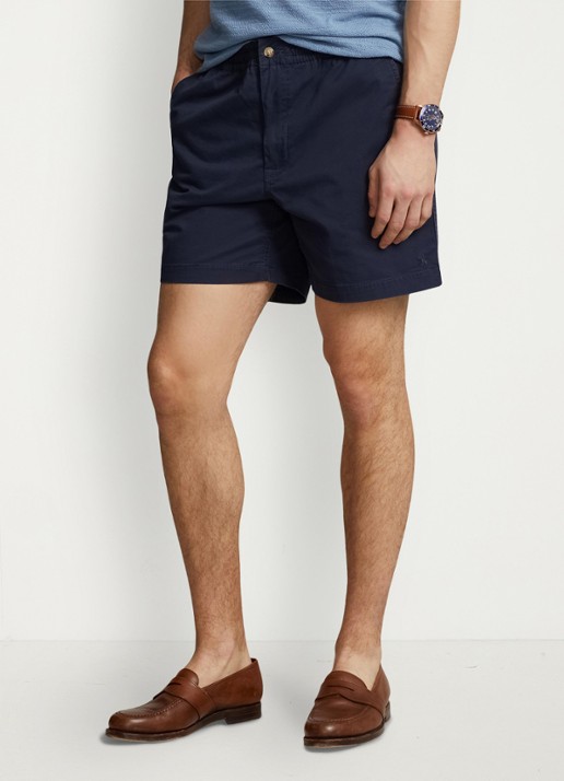 Ralph Lauren Korte broek van katoen met steekzakken