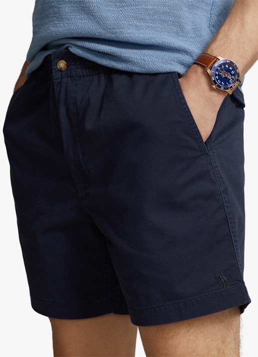 Ralph Lauren Korte broek van katoen met steekzakken  - detail 5 nautical ink / blauw