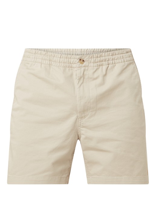 Ralph Lauren Korte broek van katoen met steekzakken  - voorkant 8 beige