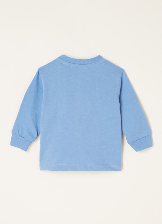 Ralph Lauren Longsleeve met logoborduring  - voorkant 2 blauw