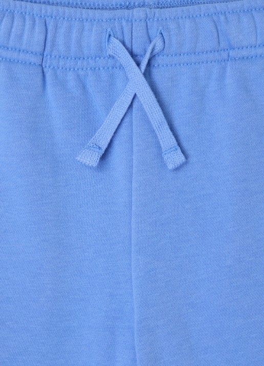 Ralph Lauren Loose fit korte joggingbroek met logo - detail blauw