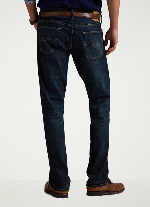 Ralph Lauren M BOTTOMS - achterkant 9 murphy stretch / indigo