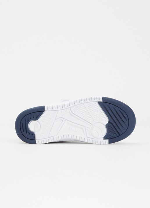 Ralph Lauren Masters Court Sneaker met logoborduring - detail 4 beige