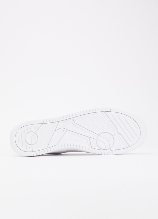 Ralph Lauren Masters Court sneaker van leer - detail 4 wit