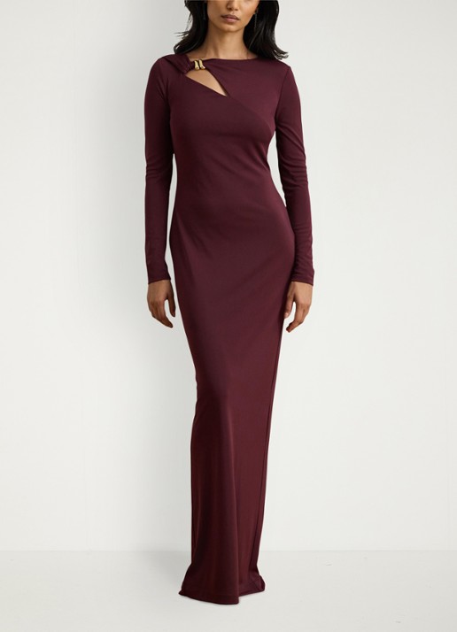 Ralph Lauren Maxi jurk met cut-out detail