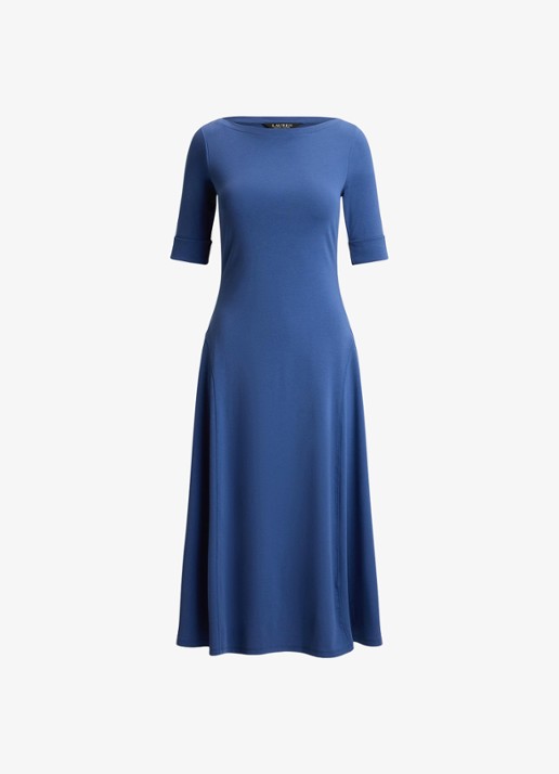 Ralph Lauren Midi jurk met boothals