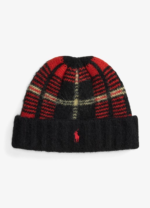 Ralph Lauren Muts met ruitdessin