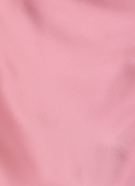 Ralph Lauren One shoulder top van satijn met plooidetail - detail 5 rose blush / roze