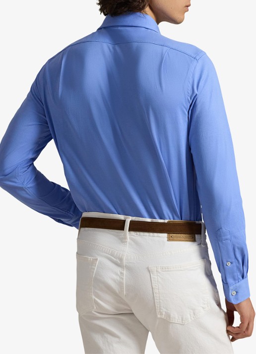 Ralph Lauren Overhemd met logoborduring - achterkant 3 harbor island blue-2wnz