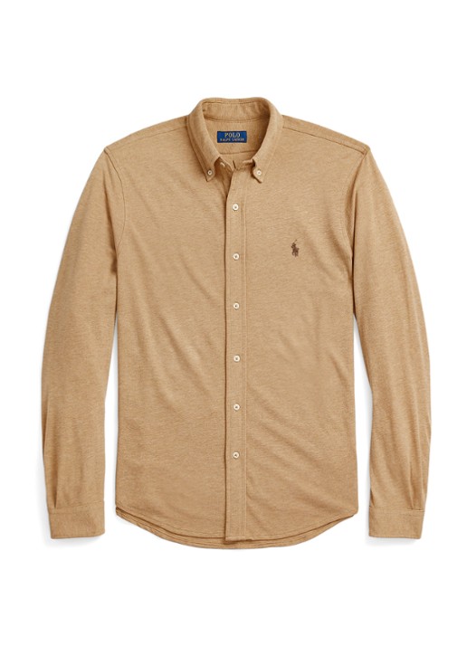 Ralph Lauren Overhemd van piqué katoen