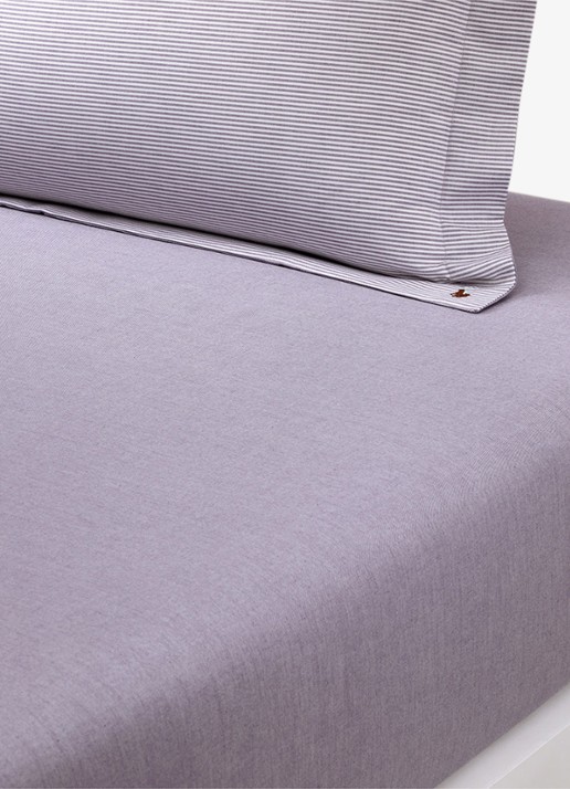 Ralph Lauren Oxford hoeslaken van katoen perkal 200TC, hoekhoogte 33 cm