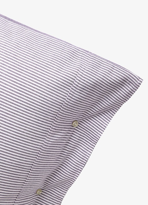 Ralph Lauren Oxford kussensloop van katoen perkal in 2-pack - voorkant 5 lila
