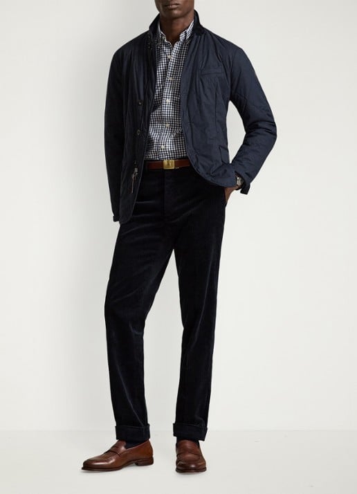Ralph Lauren Oxford regular fit overhemd met ruitdessin