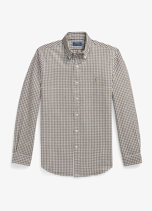 Ralph Lauren Regular fit overhemd met ruisedessin