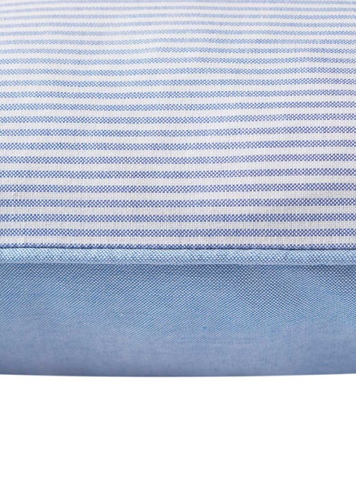 Ralph Lauren Oxford sierkussenhoes  50 x 50 cm - detail 5 blauw