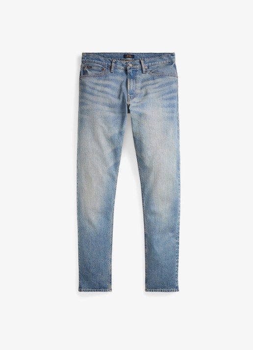 Ralph Lauren Parkside tapered jeans met stretch - voorkant 2 dixon stretch-2wjh