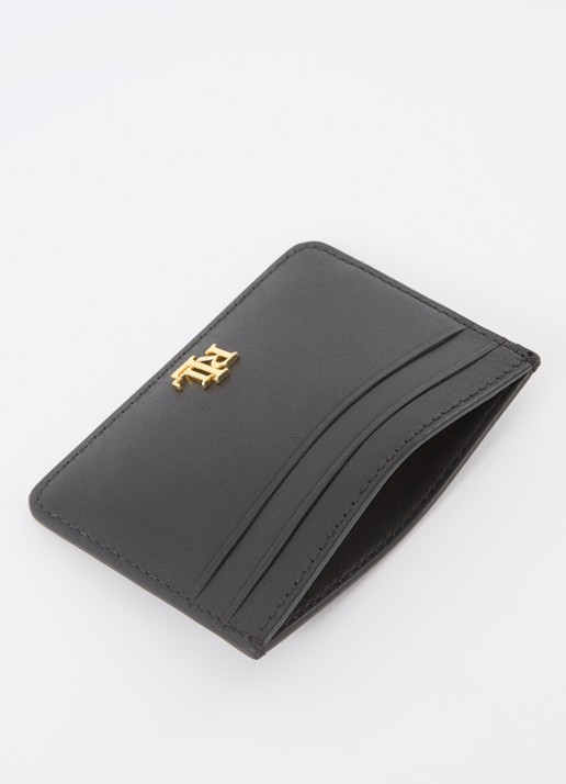 Ralph Lauren Pasjeshouder van leer - voorkant 2 zwart