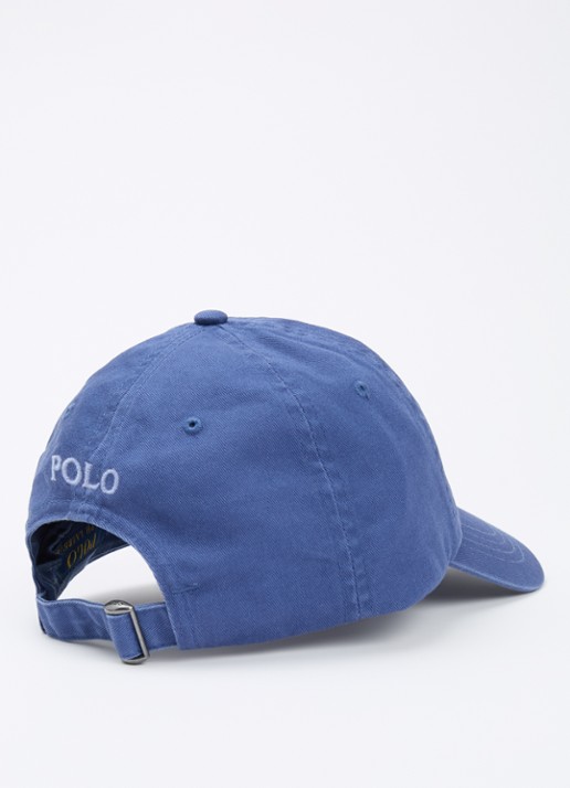 Ralph Lauren Pet met logo  - detail 2 donkerblauw
