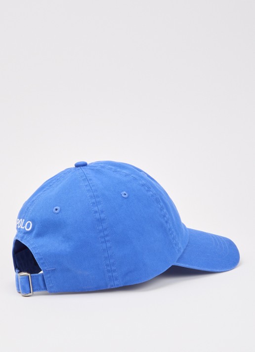 Ralph Lauren Pet met logoborduring - detail 2 blauw