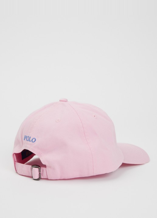 Ralph Lauren Pet met logoborduring - detail 2 roze