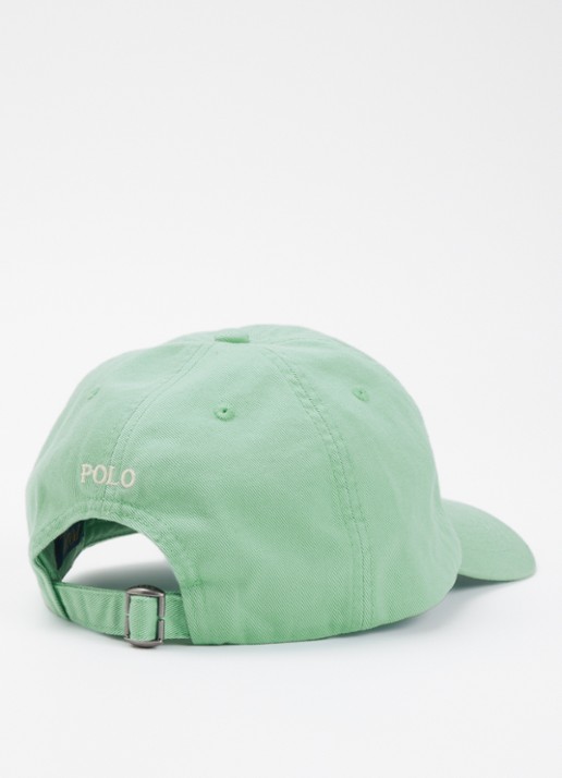 Ralph Lauren Pet met logoborduring - achterkant 2 lichtgroen