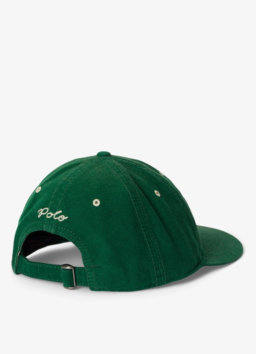 Ralph Lauren Pet met logoborduring - detail 2 park green-3i5f / groen