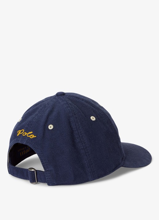 Ralph Lauren Pet met logoborduring - detail 2 newport navy / donkerblauw