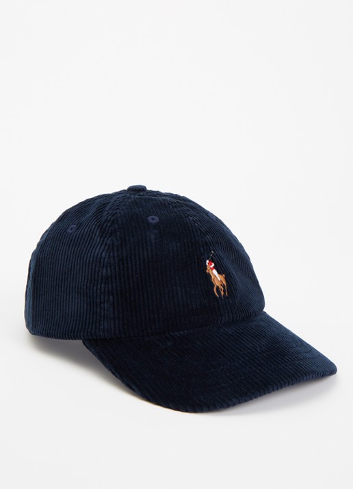 Ralph Lauren Pet van corduroy met logoborduring
